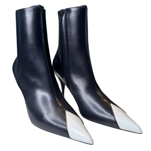 NWT YSL Jam Leather Ankle Boots - Picture 3 of 11